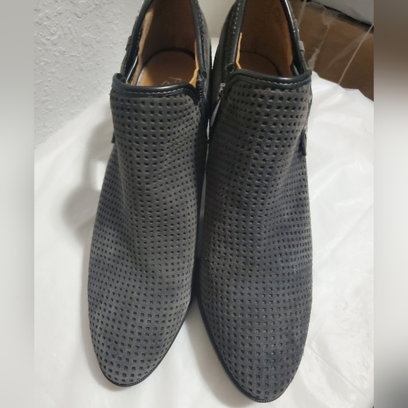 Franko Sarto Dakota Ankle Booties, Grey Size 10 - Picture 6 of 7